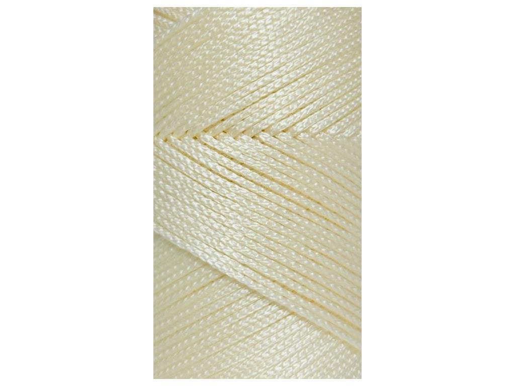 200 gr - 2mm Ekru Polyester 4 No Makrome Ipi