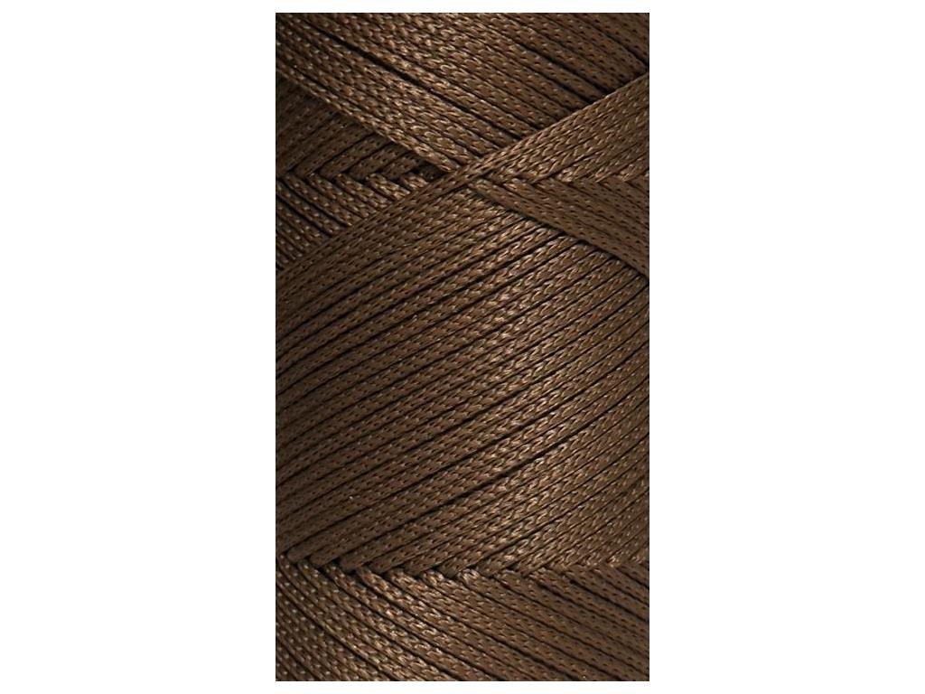 200 gr - 2mm Kahverenk Polyester 4 No Makrome Ipi