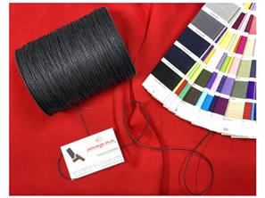 45120 SİYAH 1 MM MUMLU İP