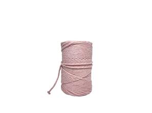 Pudra pembe tek büküm