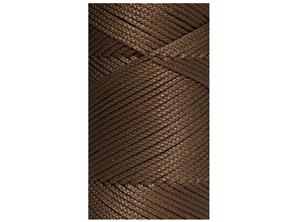 200 gr - 2mm BROWN Polyester 4 No Makrome Ipi